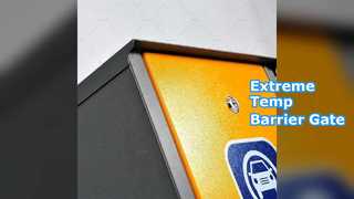 Barrier Gate: Extreme Temp Parking Lot Access